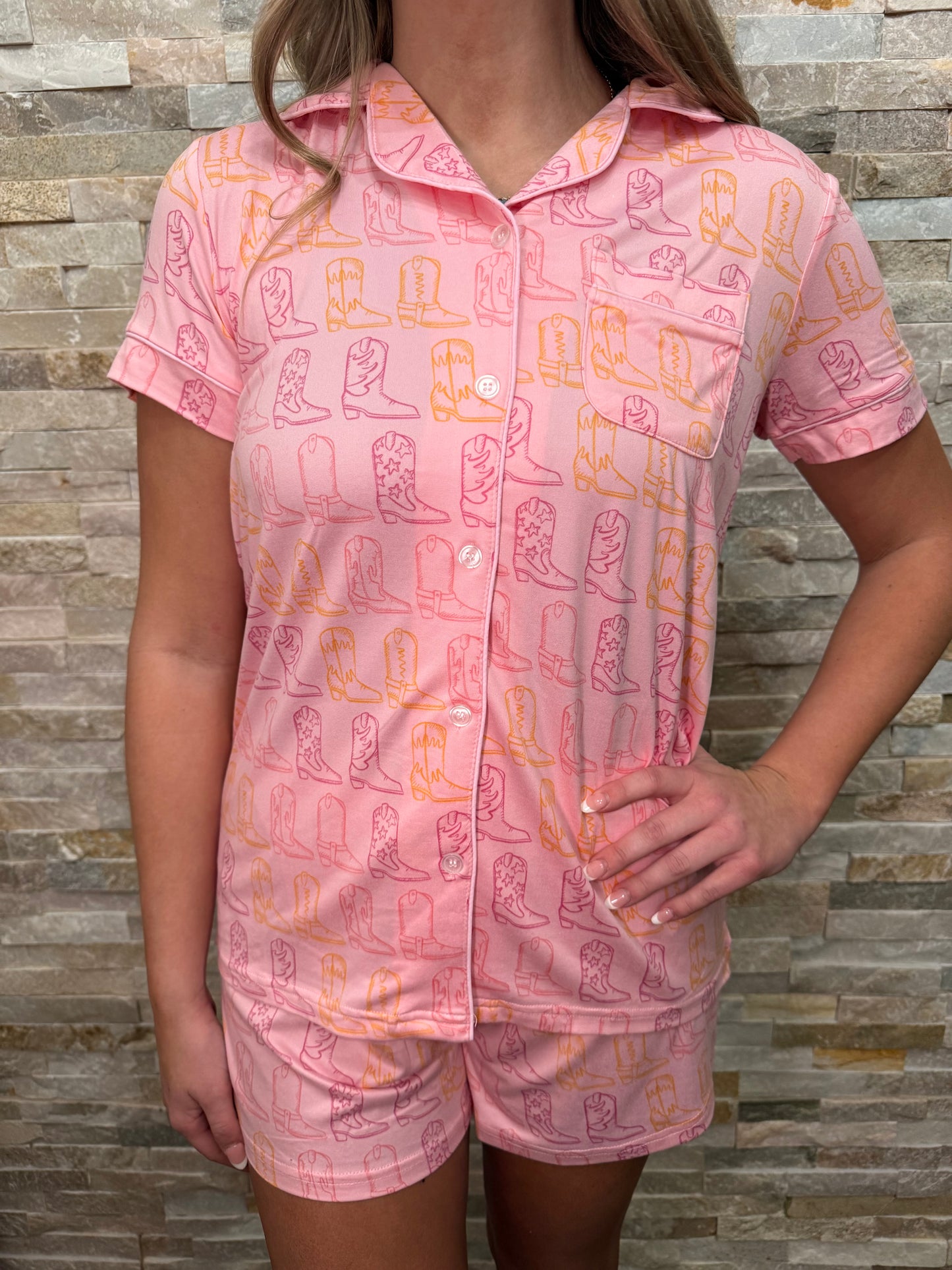 Yee-Haw Pajama Set