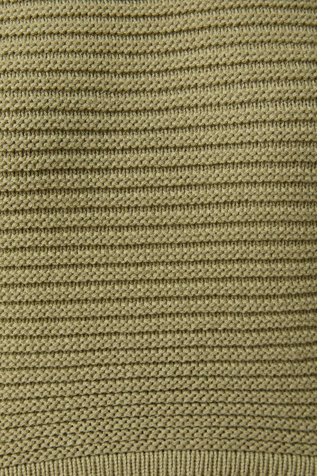 Green Knitted Crop Top