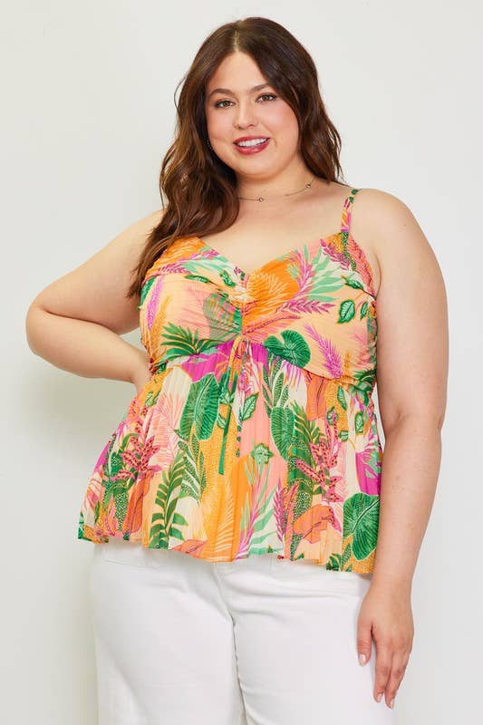 Queen Tropical Cami Top