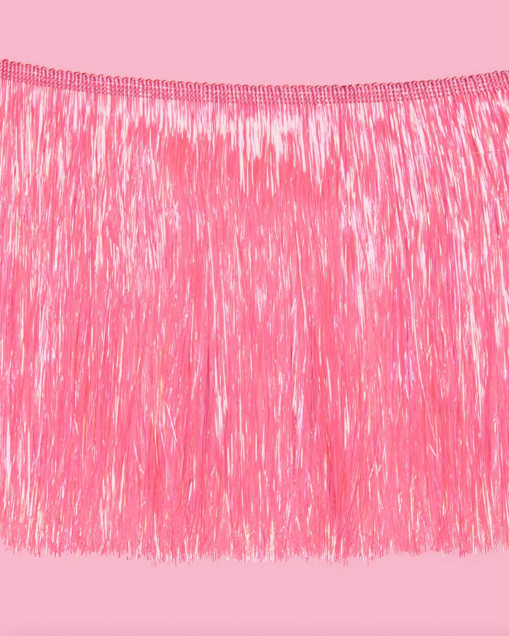 Pink Fringe Party Banner