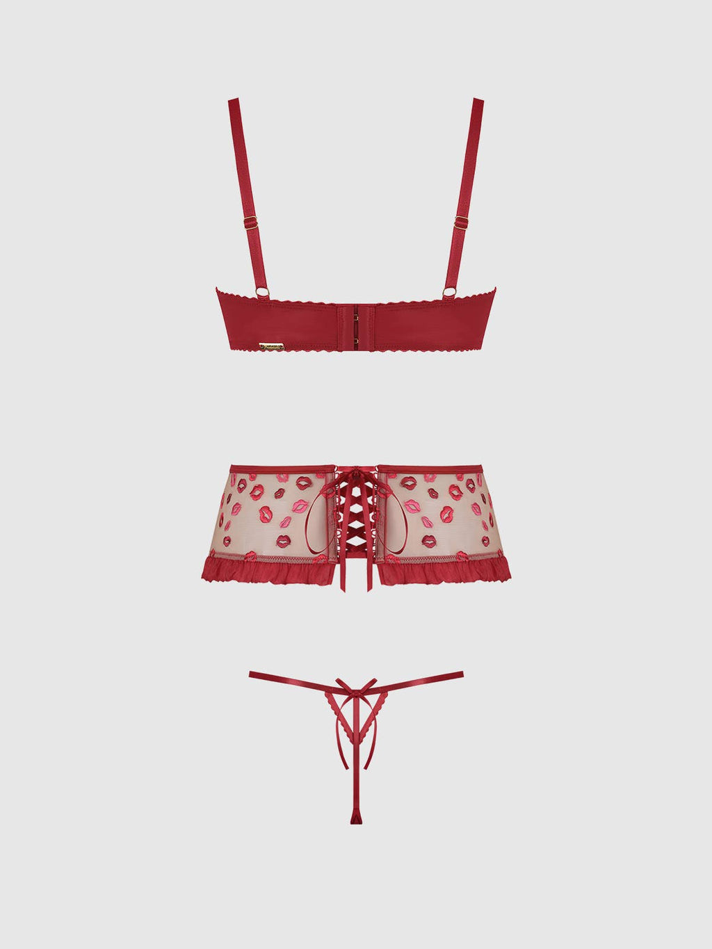 Lips Valentines 3 Piece Set