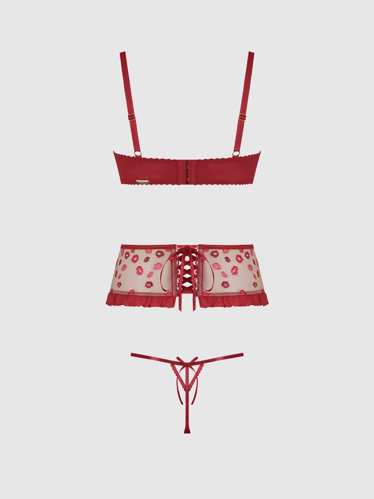 Lips Valentines 3 Piece Set