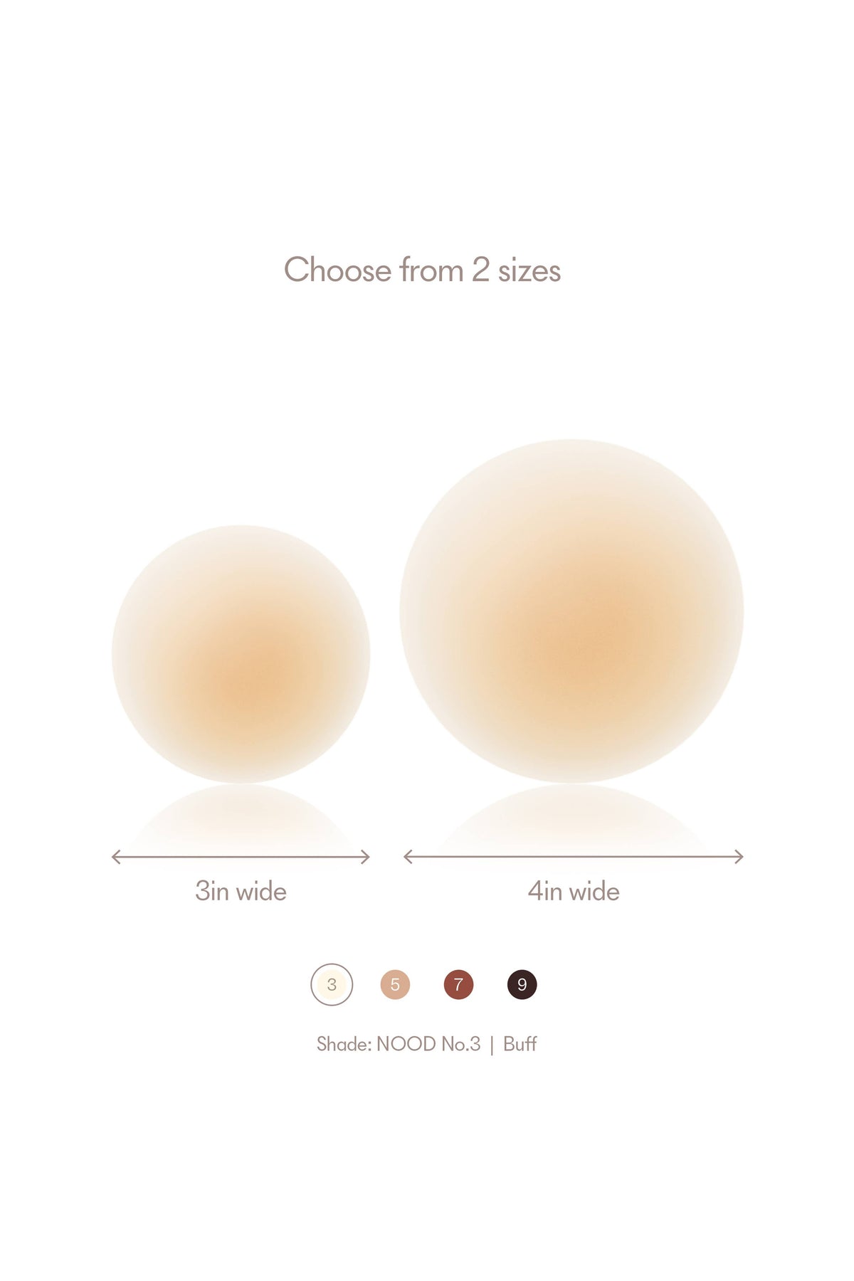 Grippies No-Show | NON-ADHESIVE Reusable Nipple Covers