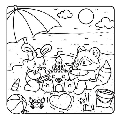 Heartwarming Love Coloring Book
