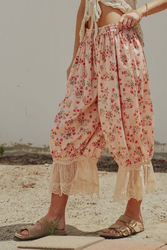 Peach Bloomer Pants