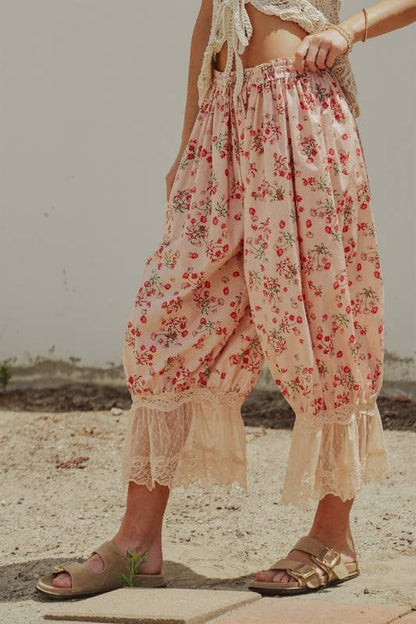 Peach Bloomer Pants