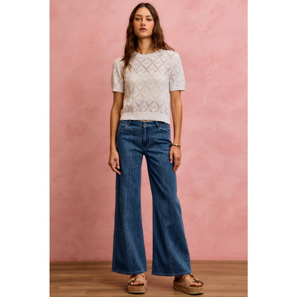 Seam Denim Pants