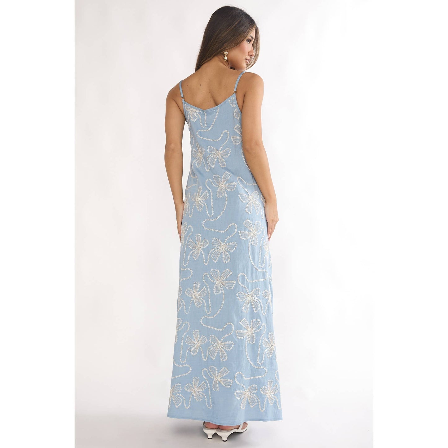 Blue Bow Dress
