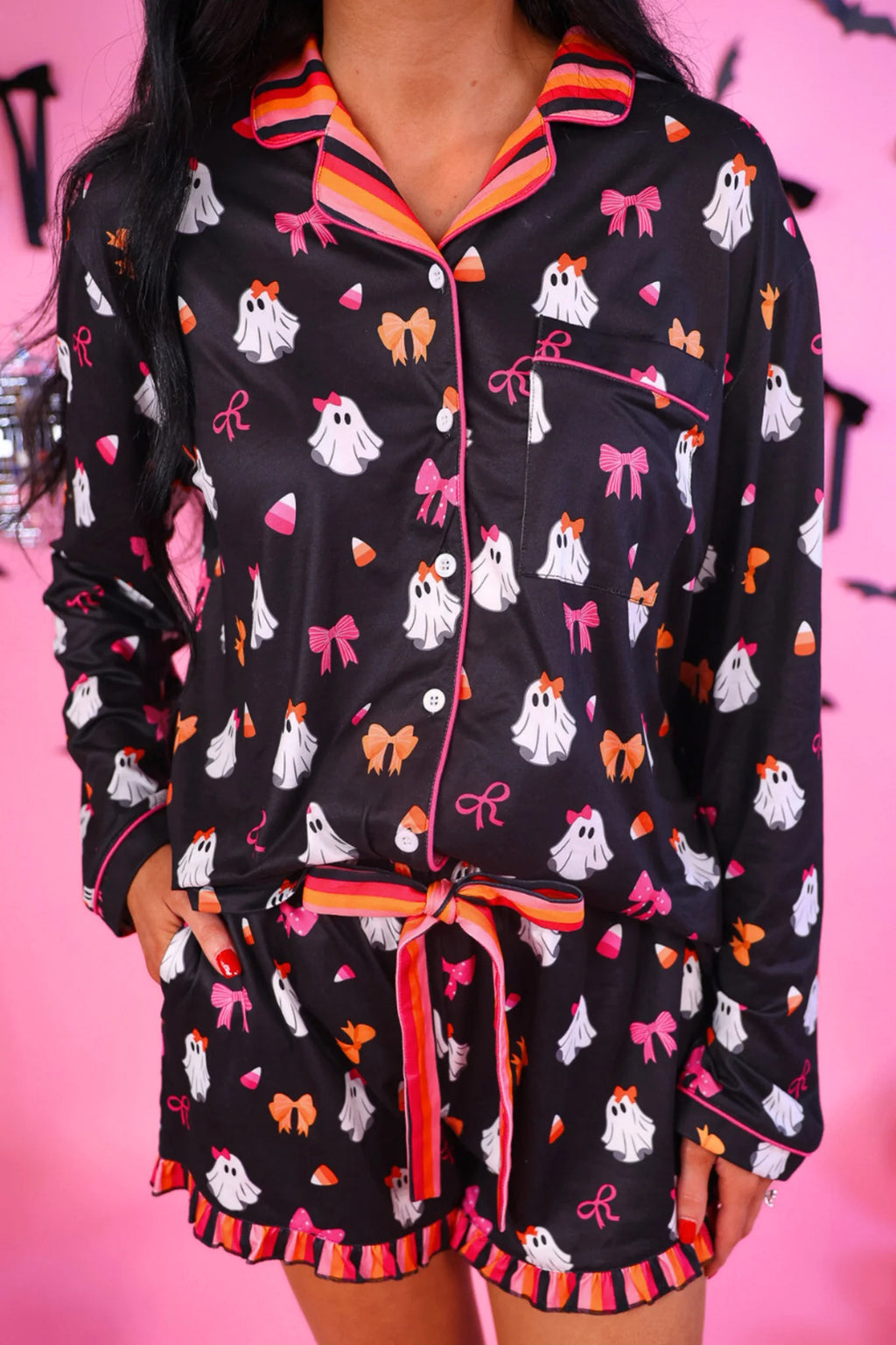 Spooky Ghost Pajama Set