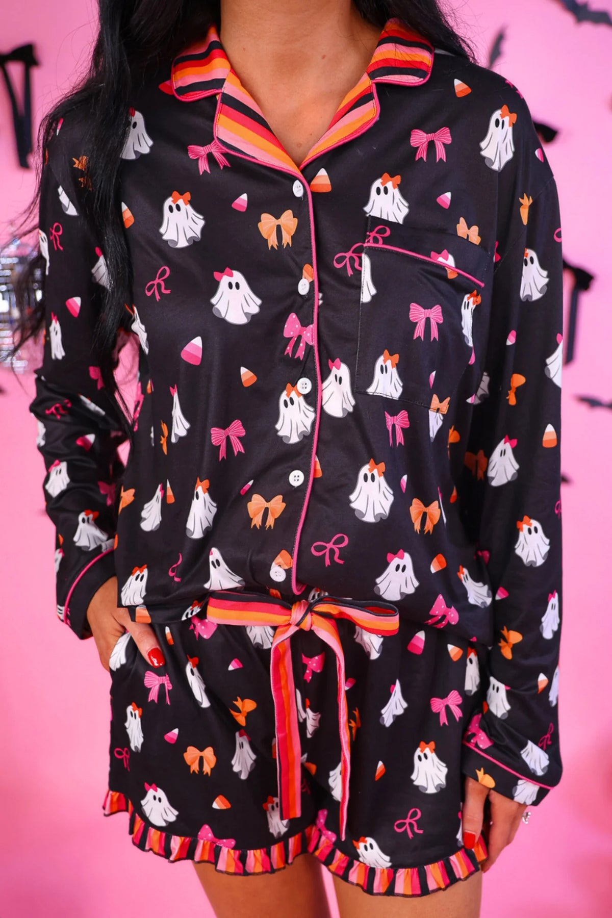 Spooky Ghost Pajama Set