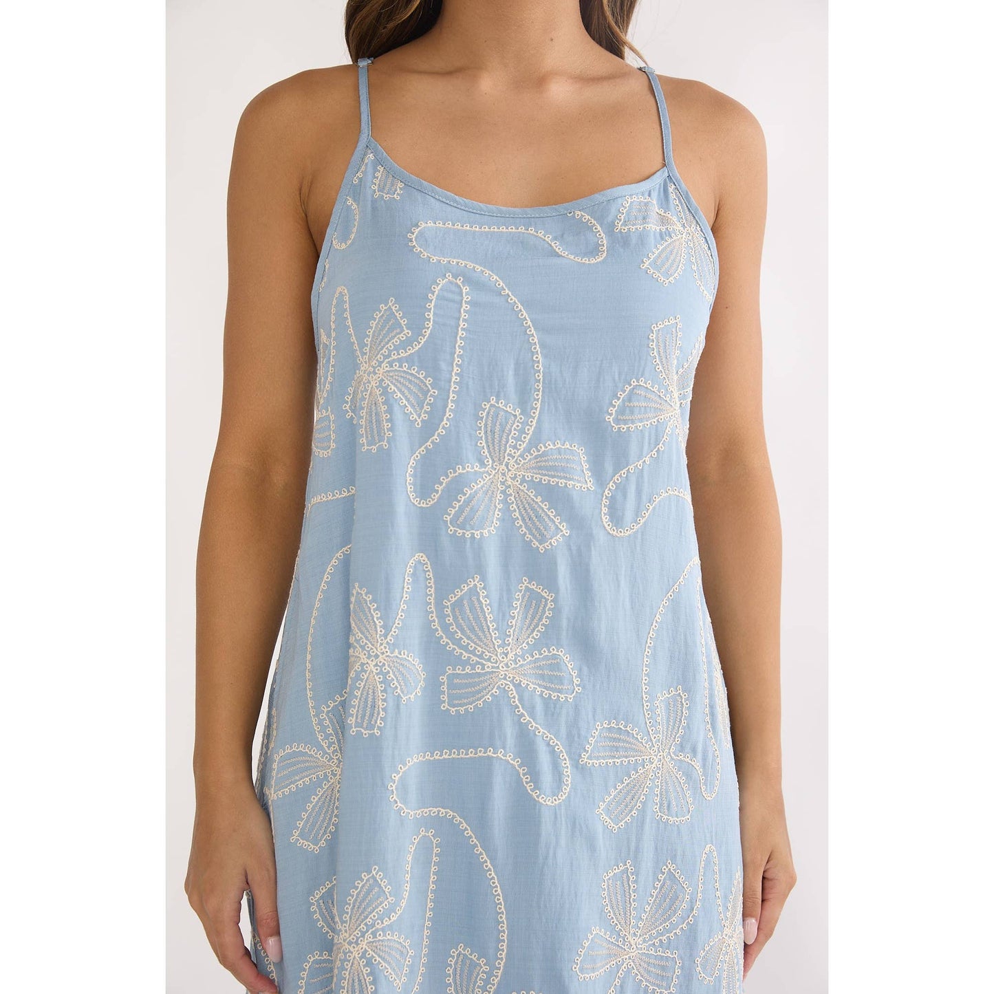 Blue Bow Dress