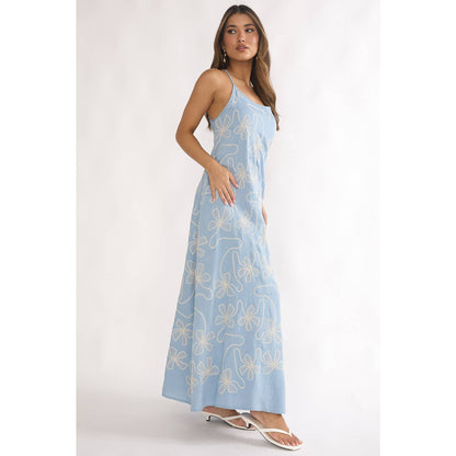 Blue Bow Dress