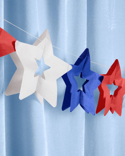 Star Spangled Banner - set of 2 paper banners