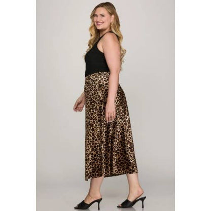 Queen Size Leopard Skirt