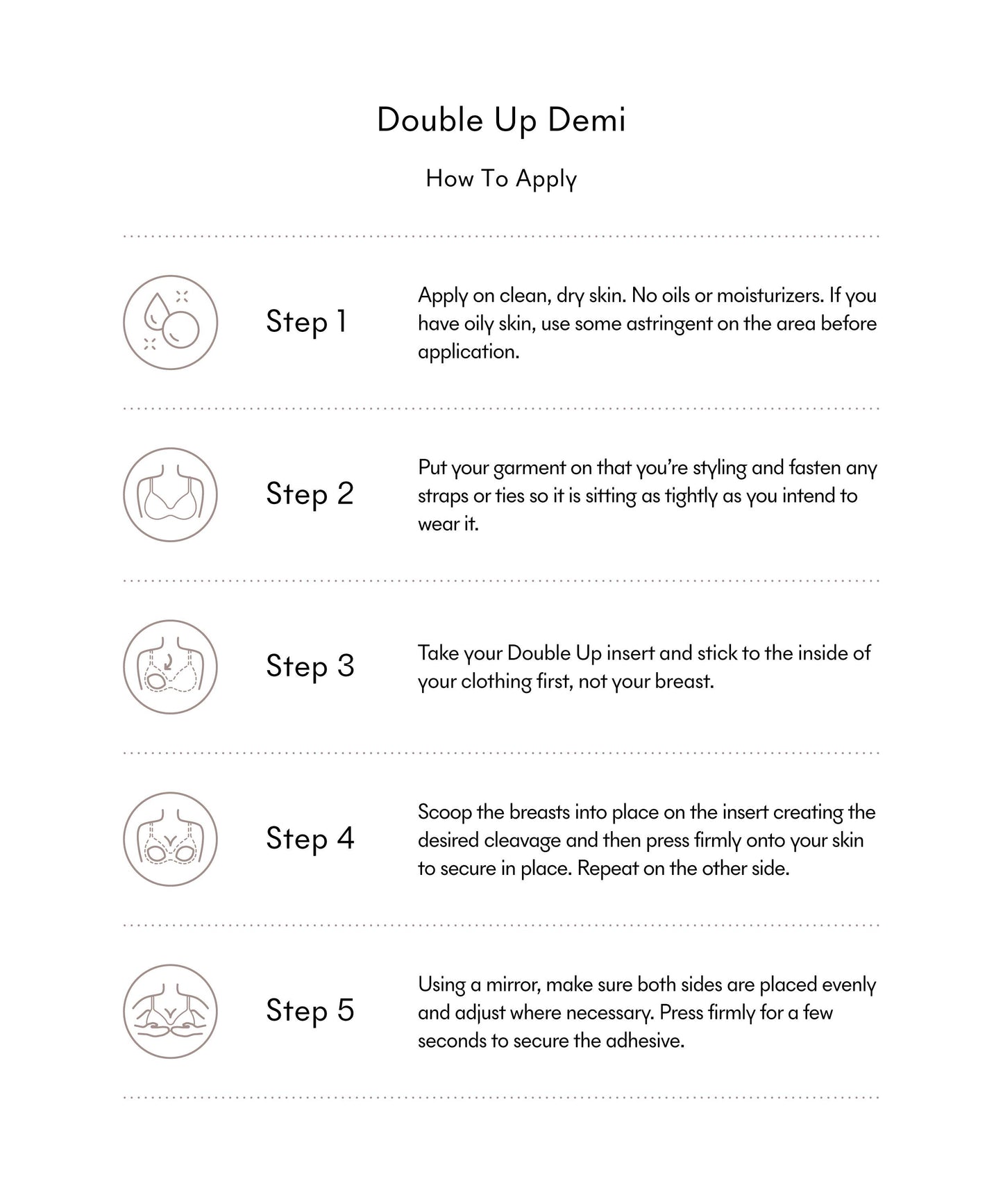 Double Up | Volume Push-Up Pads (Demi)