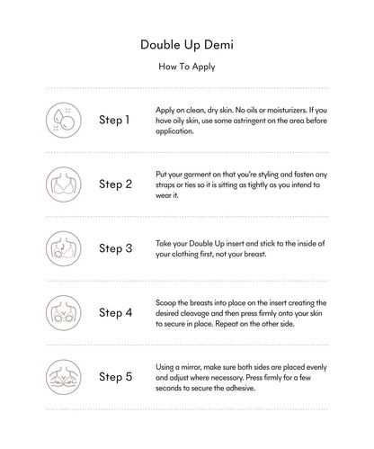 Double Up | Volume Push-Up Pads (Demi)