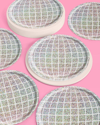 Shimmer Disco Plates