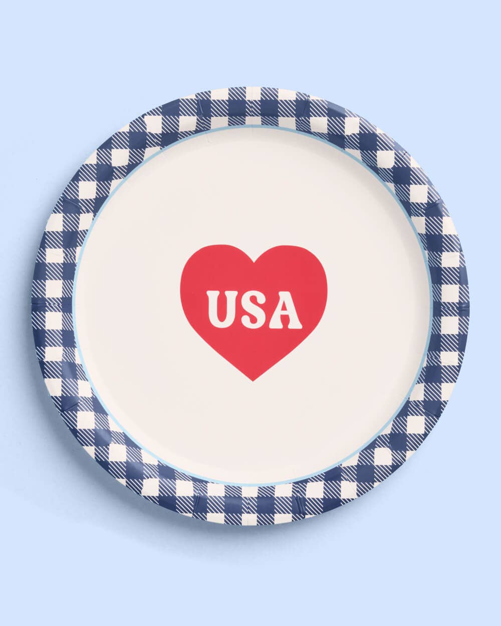 All American Plates - 24 paper plates