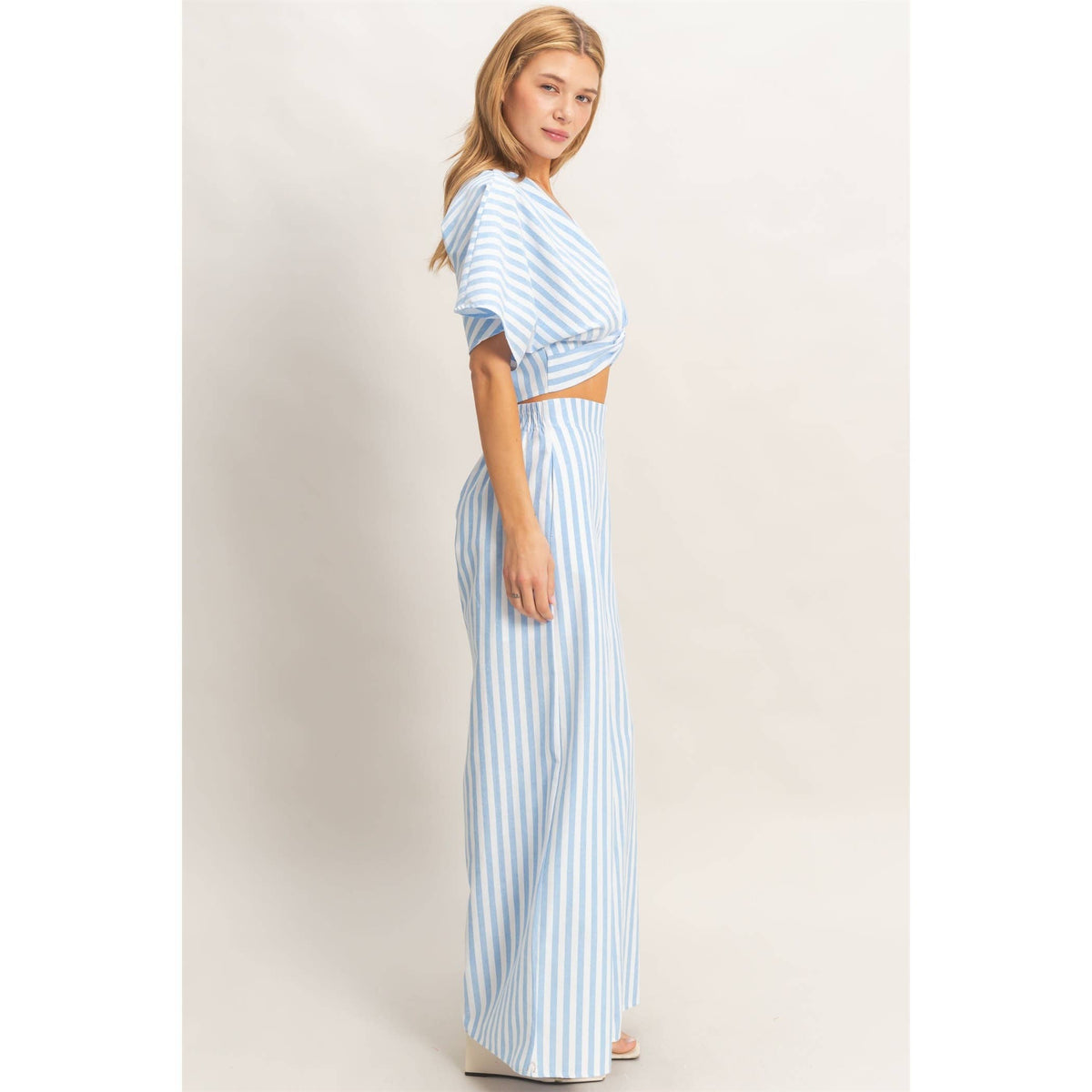Striped Twist Front Set