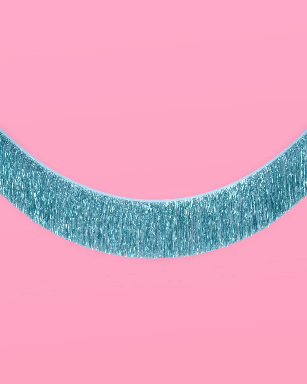 Blue Fringe Foil Banner
