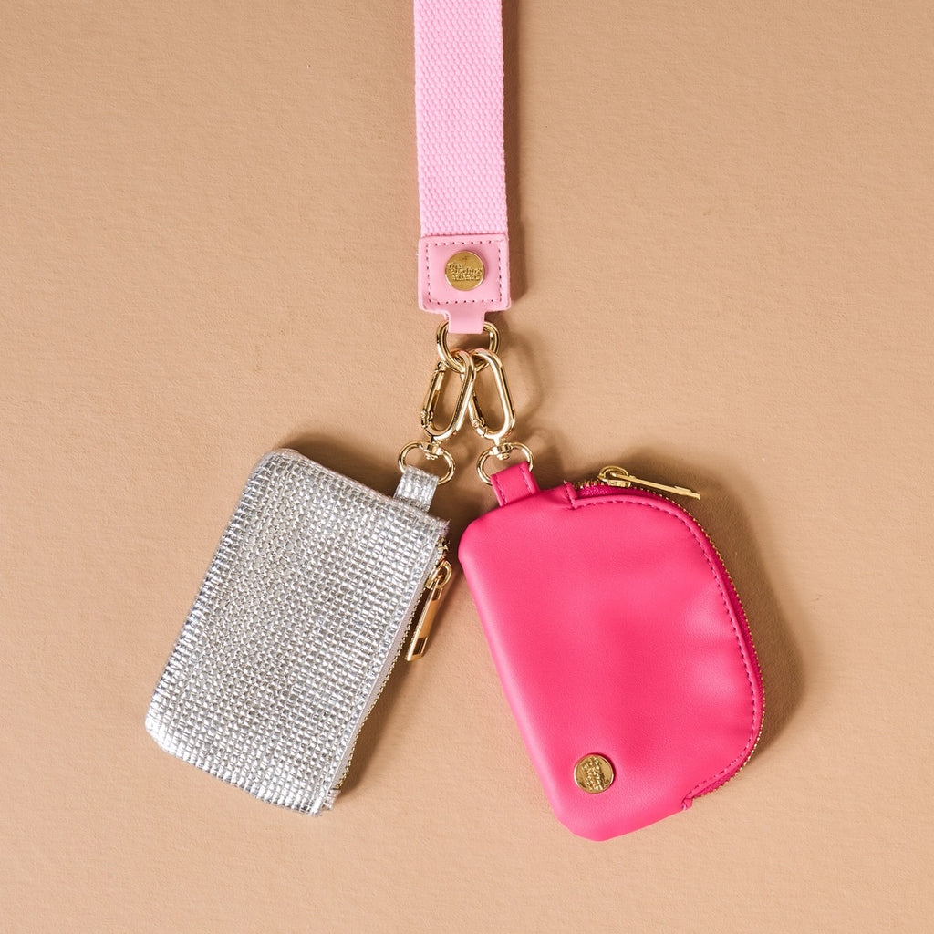 Dynamic Duo Pouch Luxe Wristlet-Partners in Crime