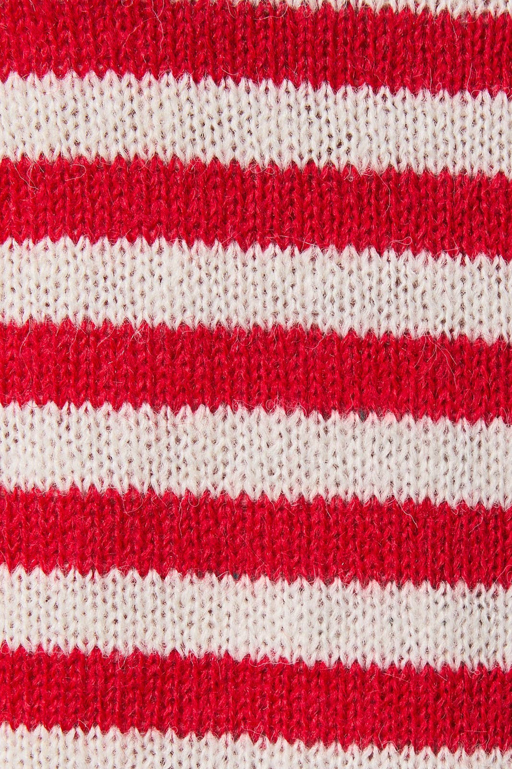 Red & White Stripe Tie Shirt