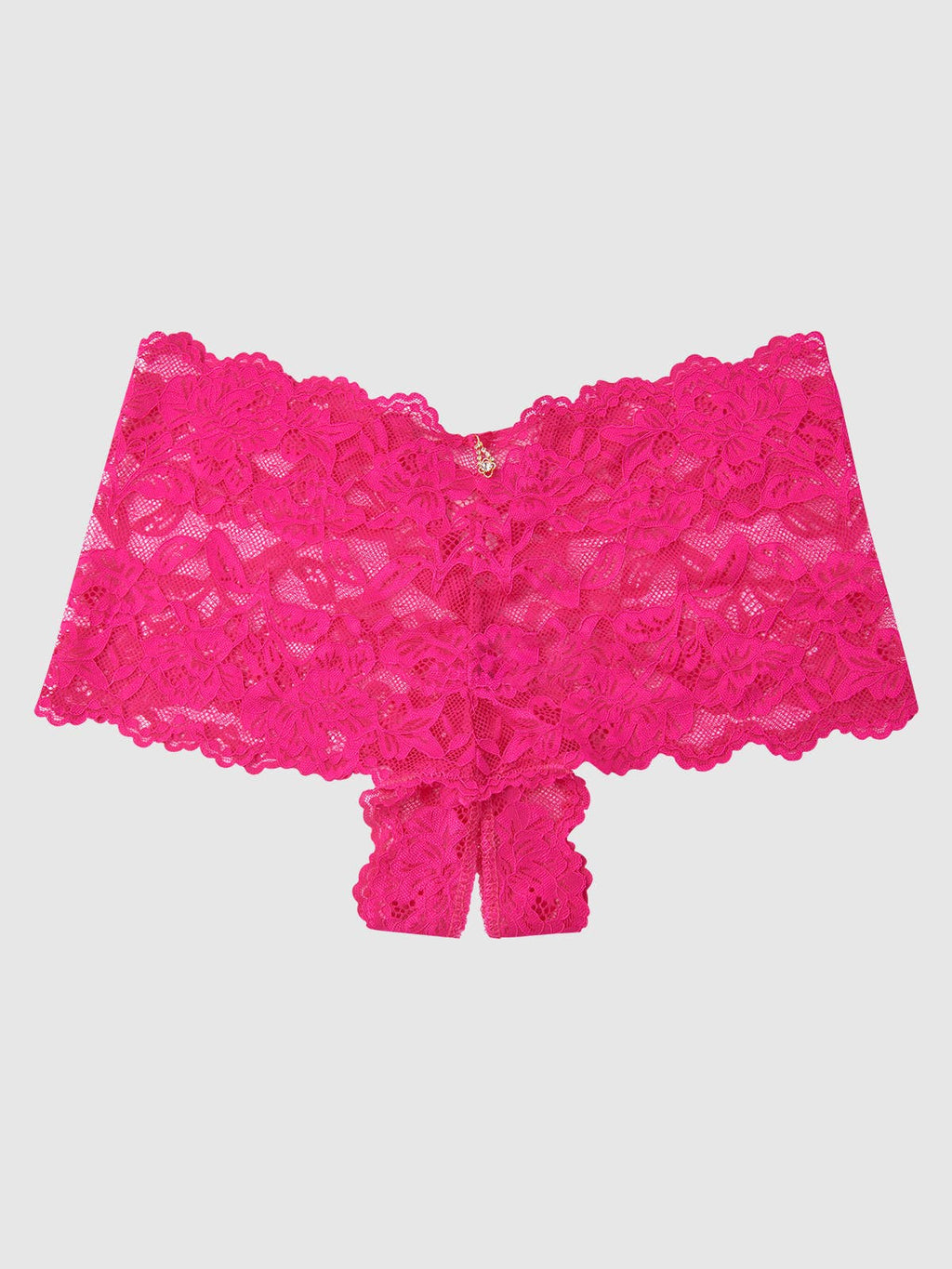 Lace Crotchless Cheekster
