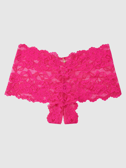 Lace Crotchless Cheekster