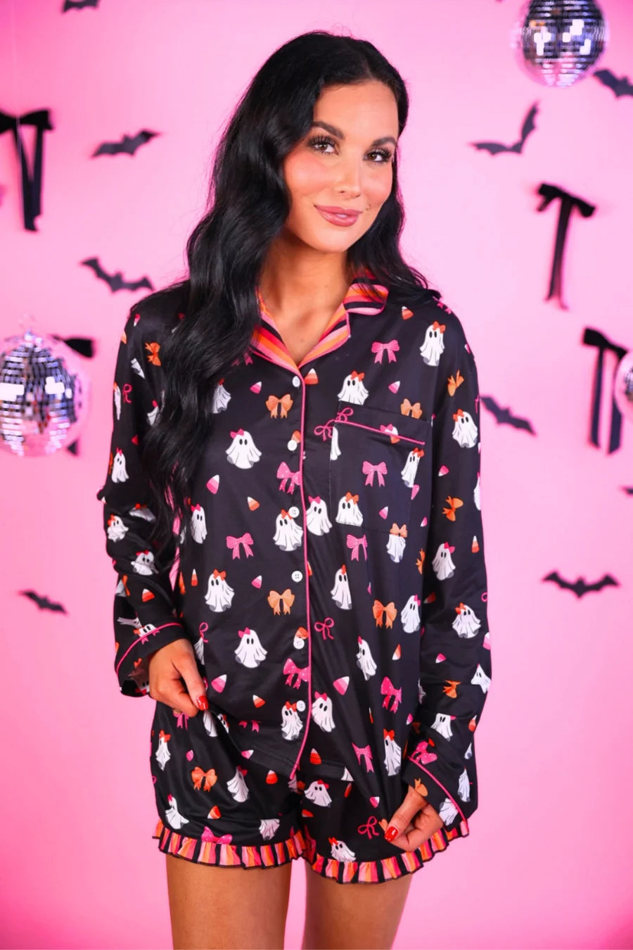 Spooky Ghost Pajama Set