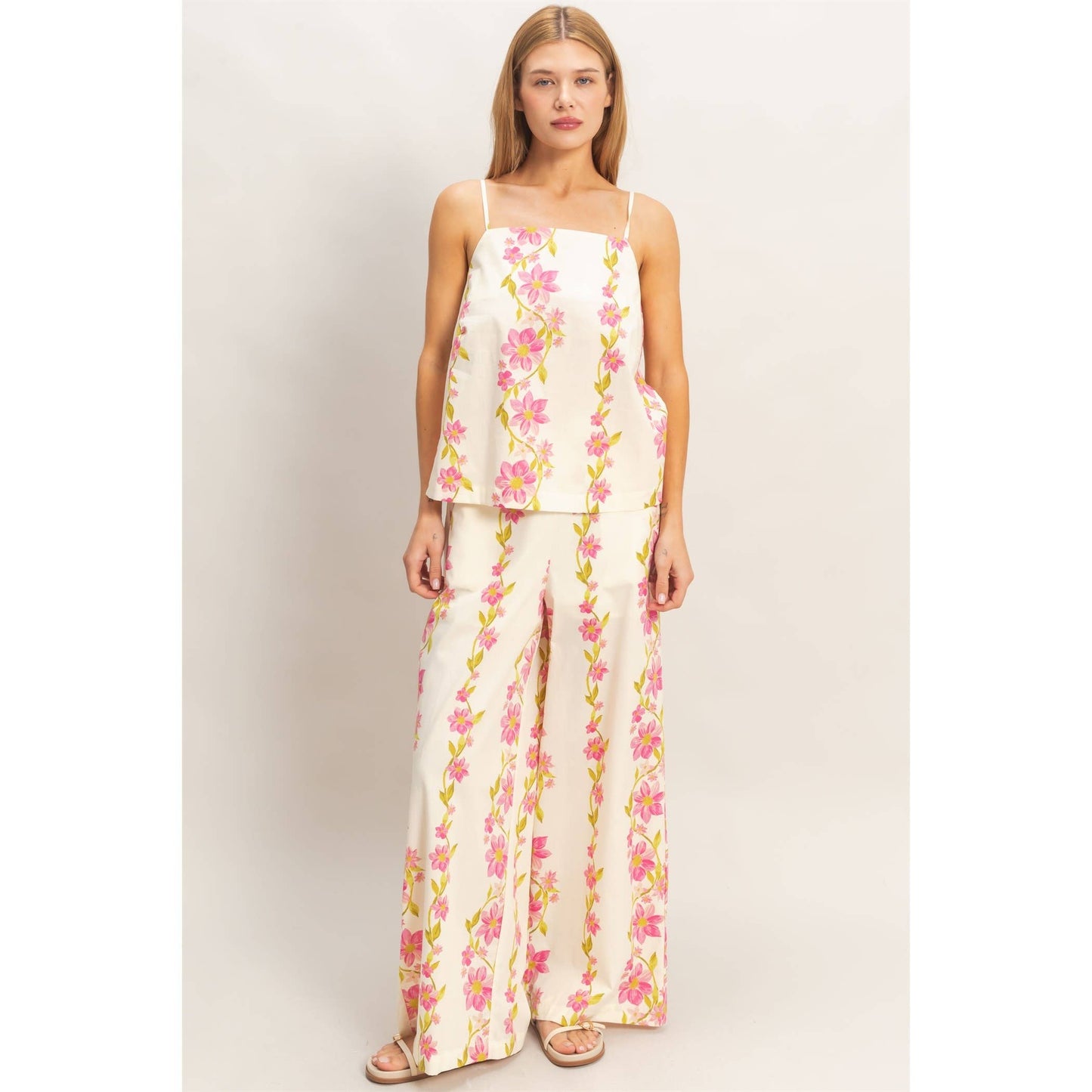 Pink Floral Set