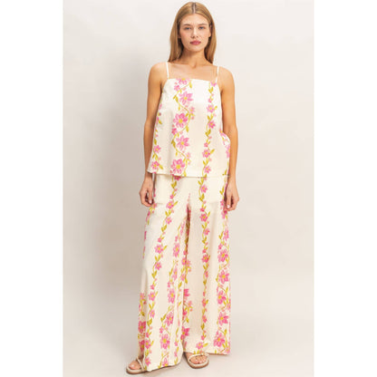 Pink Floral Set