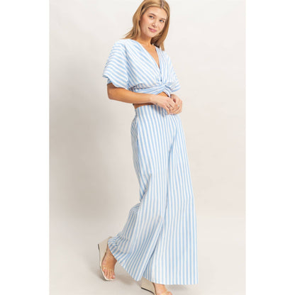 Striped Twist Front Set