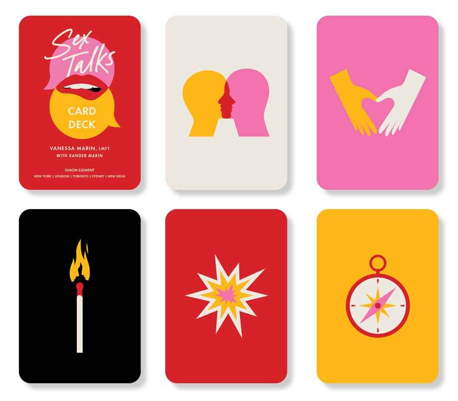 Sex Talks Card Deck and Guidebook by Vanessa Marin