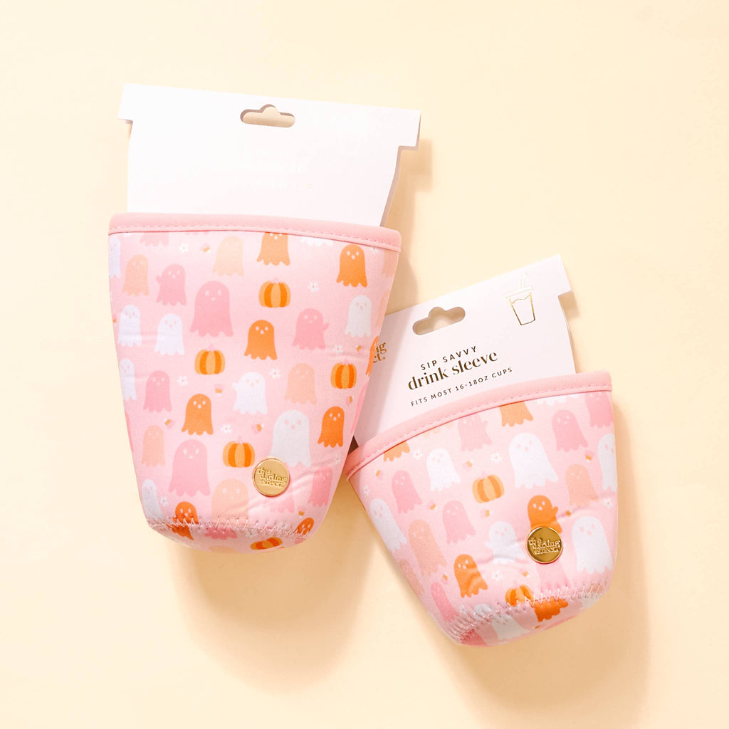 Sip Savvy Drink Sleeve-Regular-Ghost Party