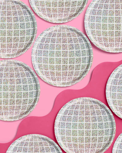 Shimmer Disco Plates