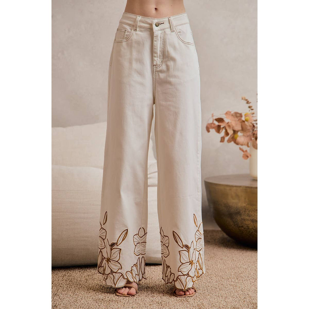flower pants