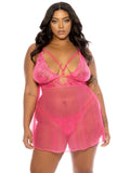 Queen Aphrodite Lace Babydoll Dress