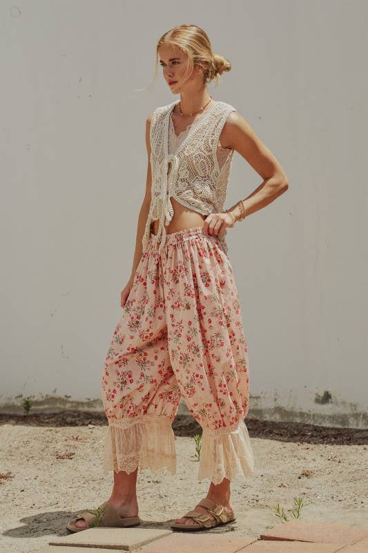 Peach Bloomer Pants