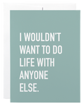 Life with Anyone Card
