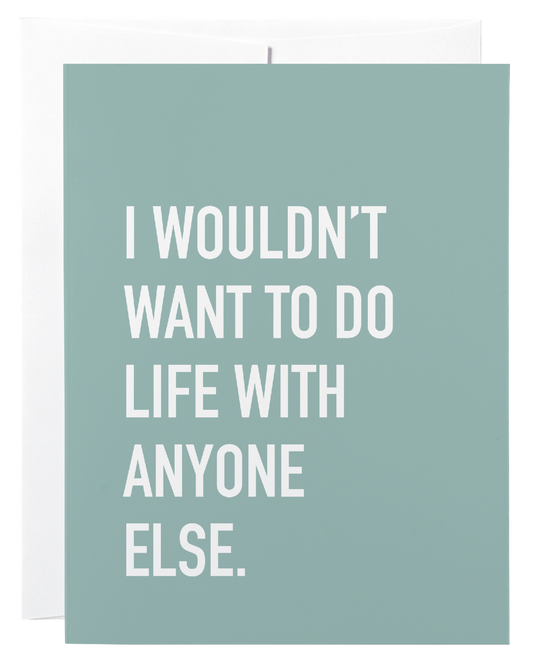 Life with Anyone Card