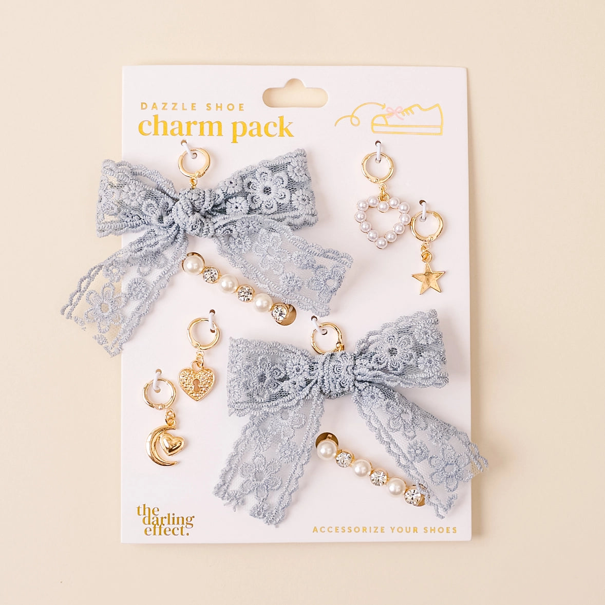 Dazzle Shoe Charm Pack-Stardust