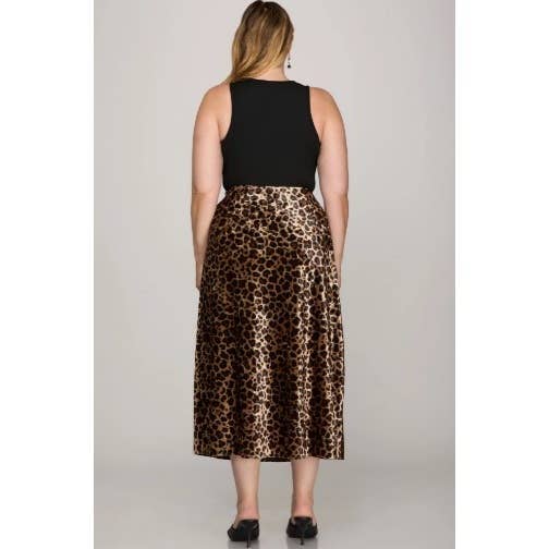 Queen Size Leopard Skirt