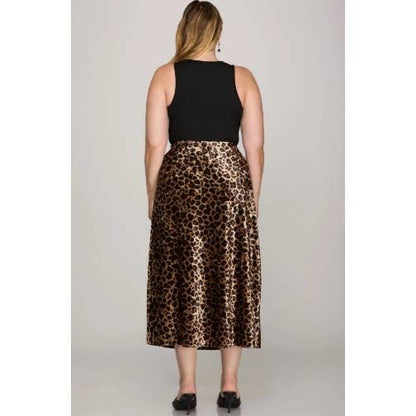 Queen Size Leopard Skirt