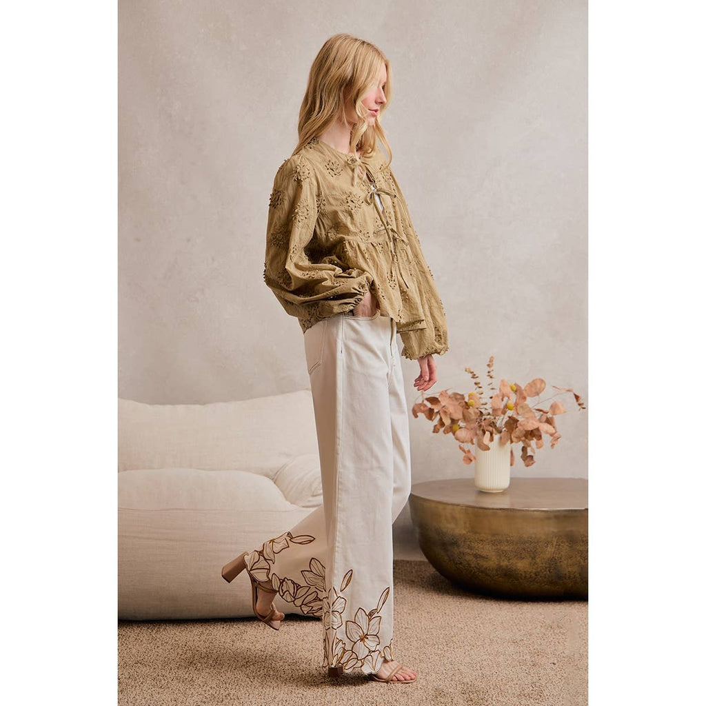flower pants
