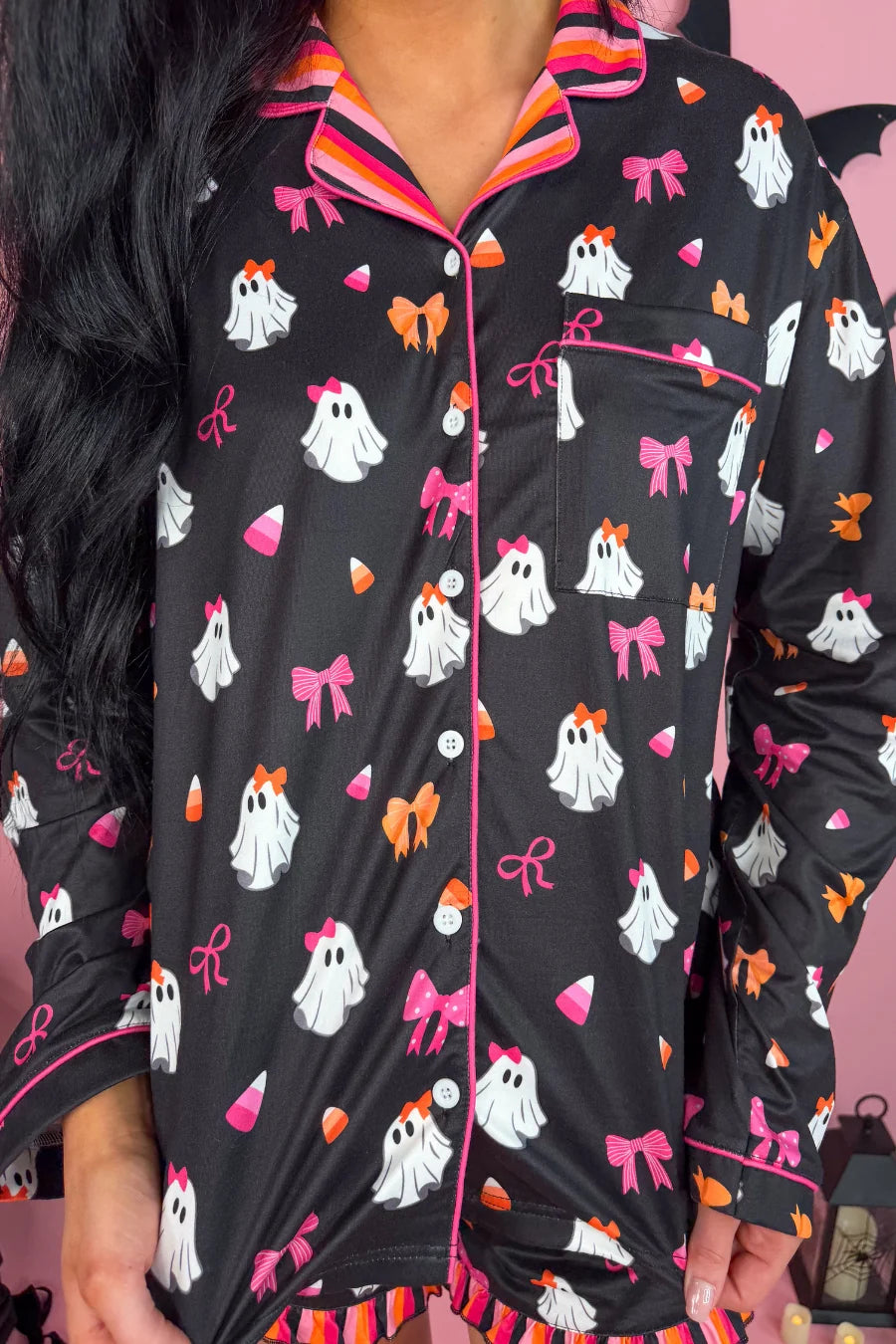 Spooky Ghost Pajama Set