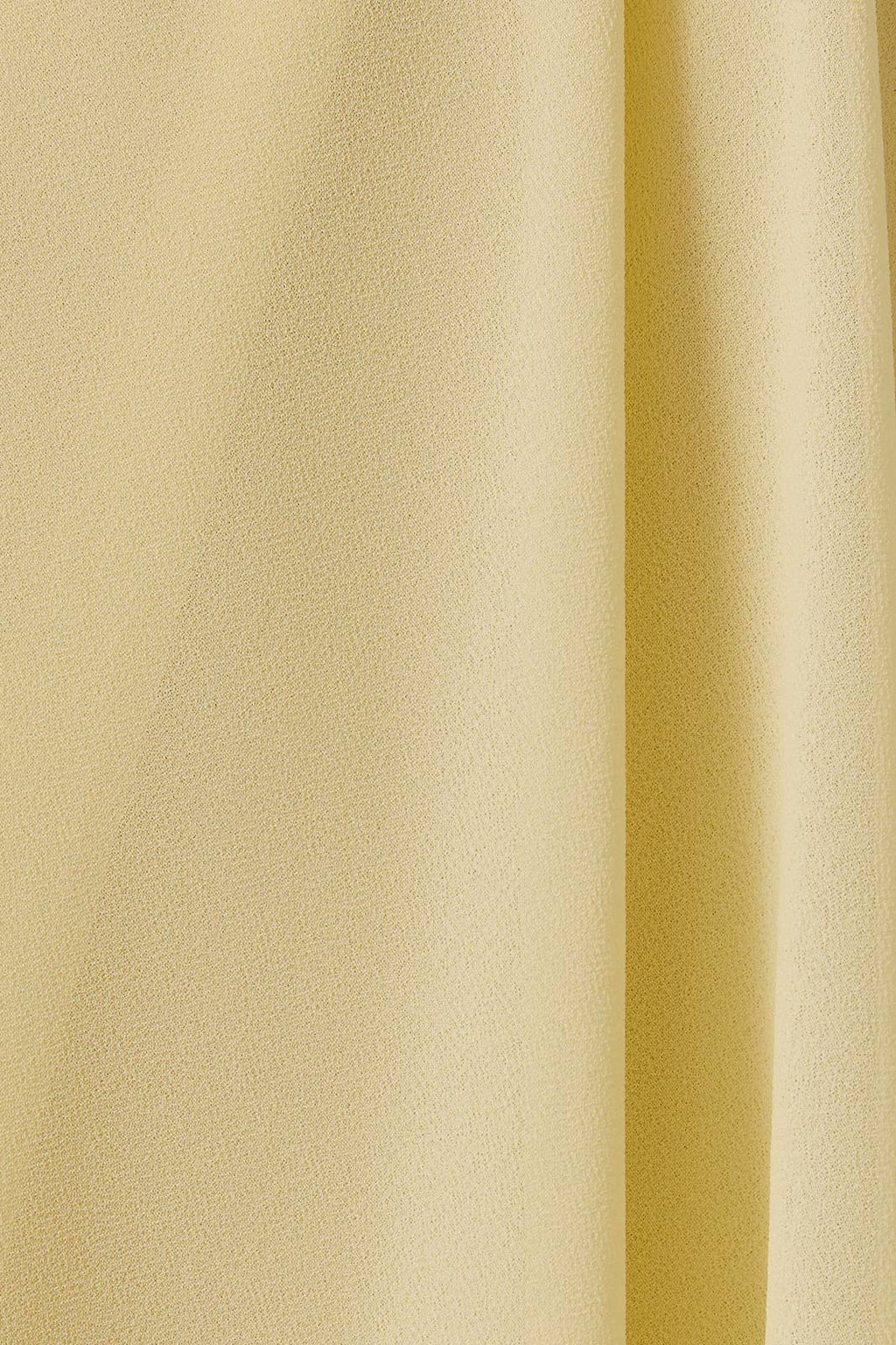 Butter Yellow Ruffle Dress