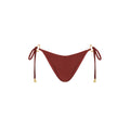 Ring Cheeky Tie Bikini Bottom - Cinnamon Sugar