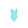 Decorative Underwire Cheeky One Piece - Ocean Aura