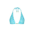 Decorative Bind Halter Bikini Top - Ocean Aura