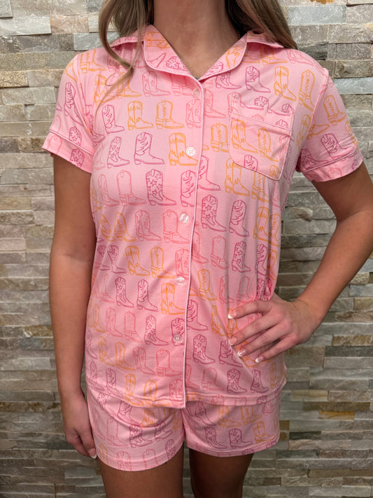 Yee-Haw Pajama Set